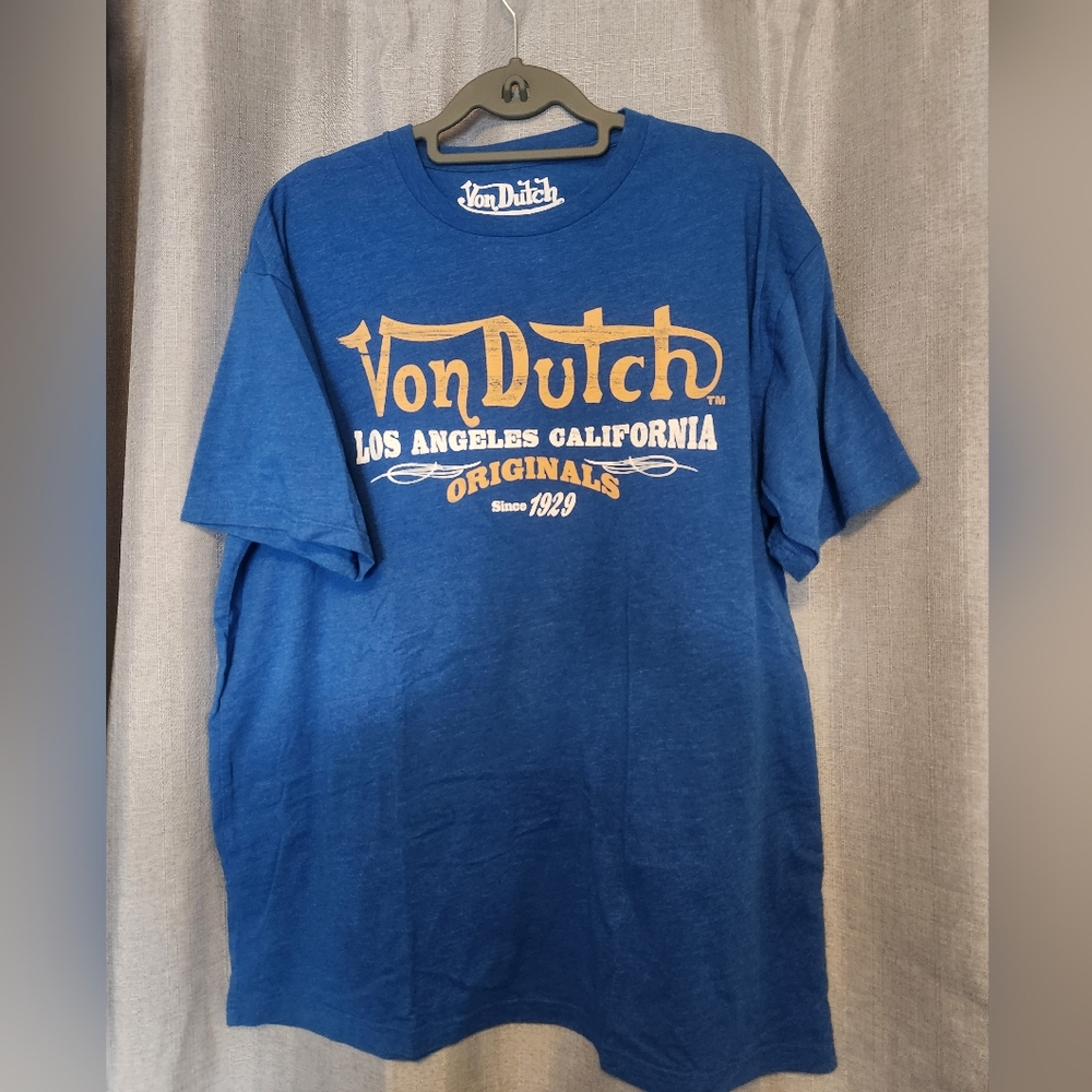 Von Dutch Blue Men's T-Shirt